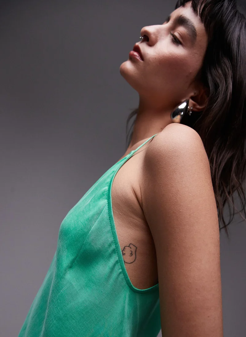 TOPSHOP One Shoulder Cut Away Dress