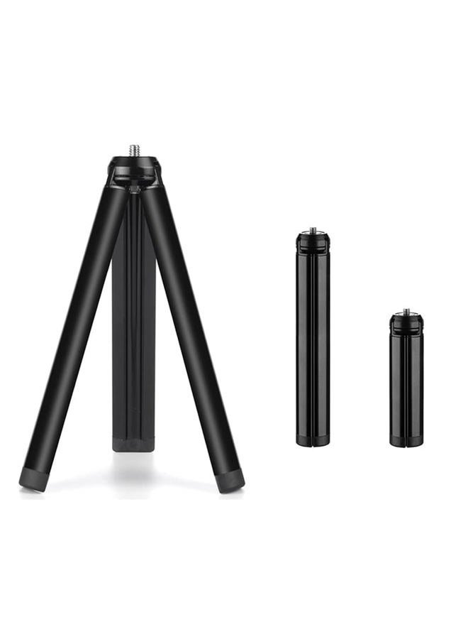 Leshareselect Metal Mini Tripod Camera Tripod for Smooth 4, Osmo Mobile 2 3 4, Gimbal Handle Grip Stabilizer, Black, Aluminum Alloy, 11.5cm - Image 3