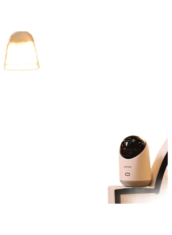 Lenovo Lenovo 8 Million Pixel 4K Ultra Hd Surveillance Home Ai Camera, Wireless Wifi Network Night Vision Monitor, 360-Degree Coverage With Night Vision Panoramic Ptz, Home Mobile Remote Access - Image 2