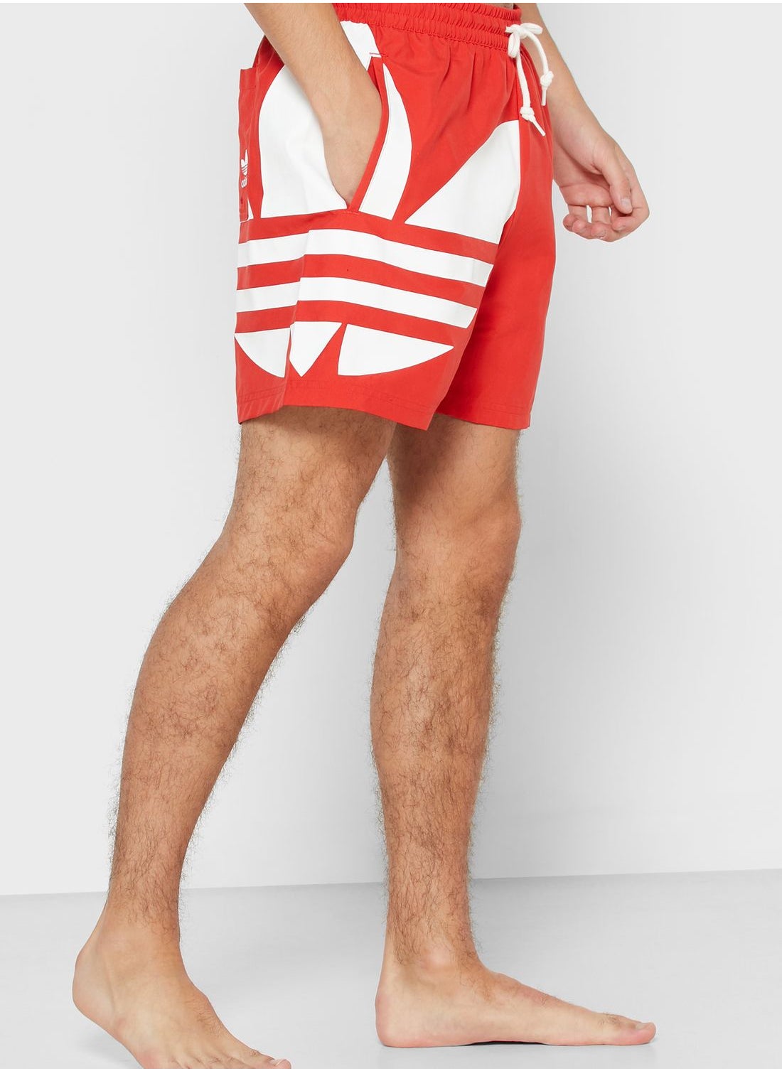 adidas big trefoil swim shorts