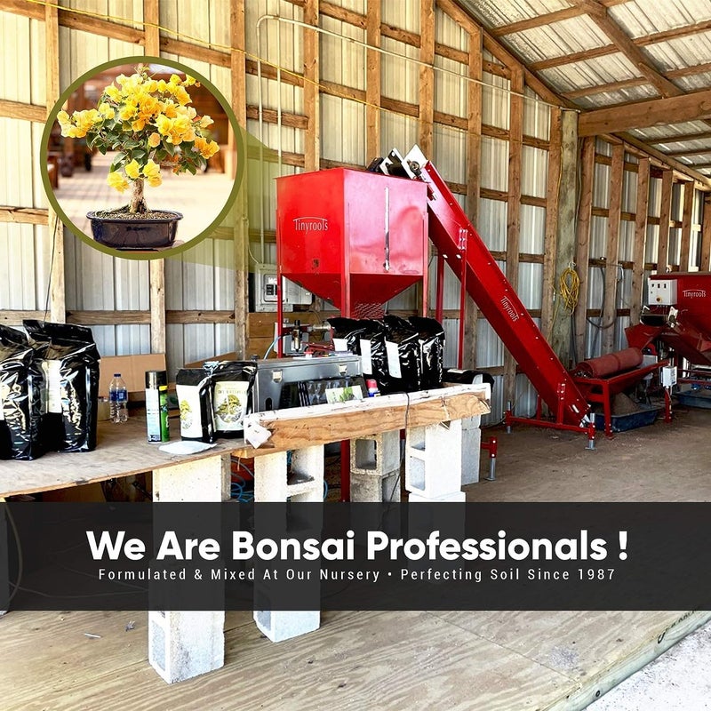 Bonsai Outlet تربة بونساي الاستوائية من بونساي أوتليت - مزيج تربة بونساي جاهز للاستخدام من تايني روتس، تربة بونساي مختلطة مسبقًا بتصريف سريع، 2.25 كوارت - Image 4