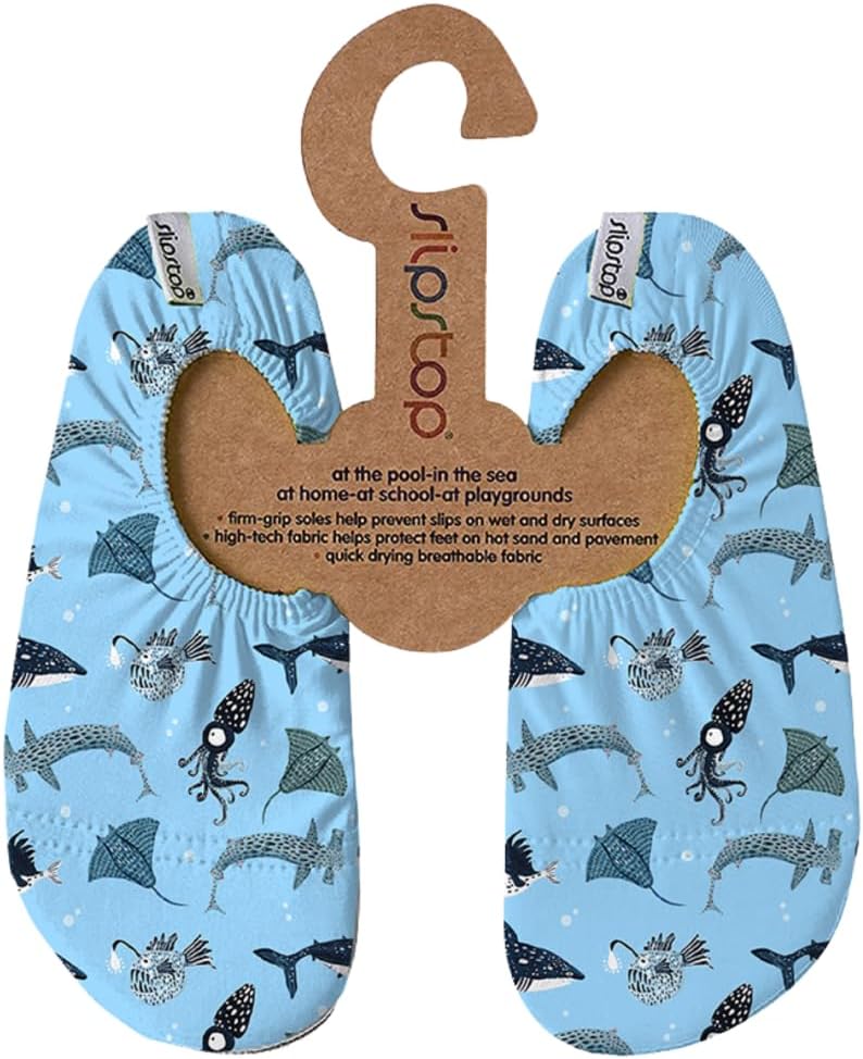 Slipstop AntiSlip Shoes for Kids - Quick-Dry Aqua Socks Beach Shoes for Kids - Barefoot Shoes for Water Sports Yoga Exercise - Image 3