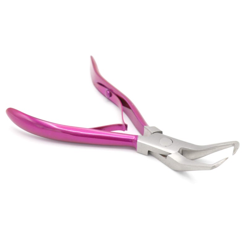 G4 VISION Professional Hair Extension & Beading Tool Kit Remove Plier Set for beads (4 Piece) I-Link Micro Ring Loop Needle Pulling Hook Threader Wire for Silicone Rings - Image 3