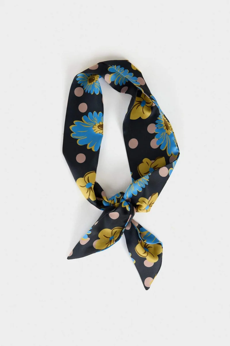 Defacto  Woman Patterned 2 Piece Scarf for Women | Best Price UAE