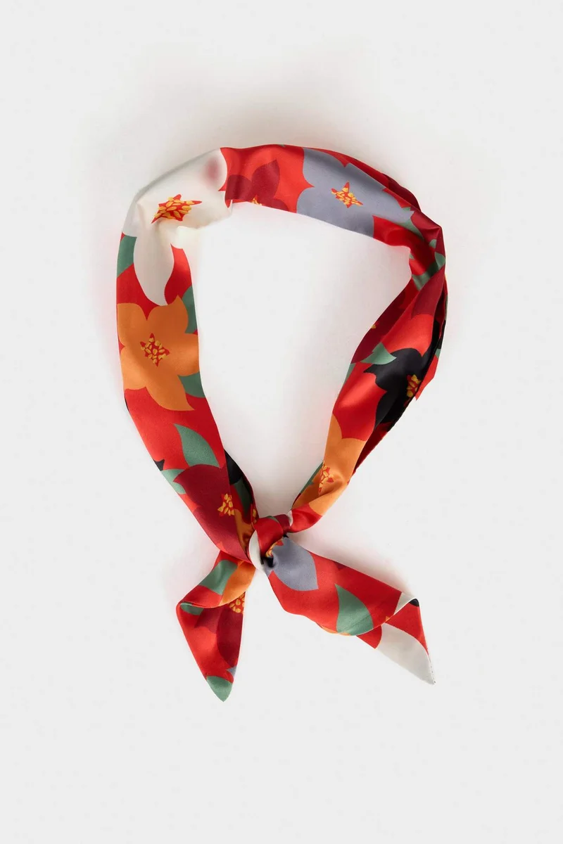 Defacto  Woman Patterned 2 Piece Scarf for Women | Best Price UAE