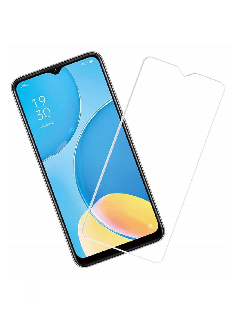 Super Tempered Glass Screen Protector Clear Designed For Oppo A15s Full Screen Coverage And Bubble Free - Image 1