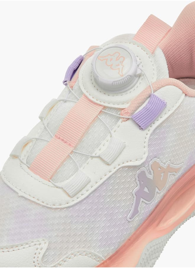 Kappa - Girls' Ombre Sports Shoes with Rotating Buckle Closure - Image 1