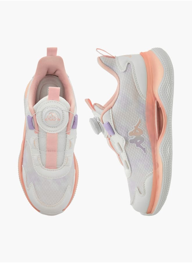 Kappa - Girls' Ombre Sports Shoes with Rotating Buckle Closure - Image 1
