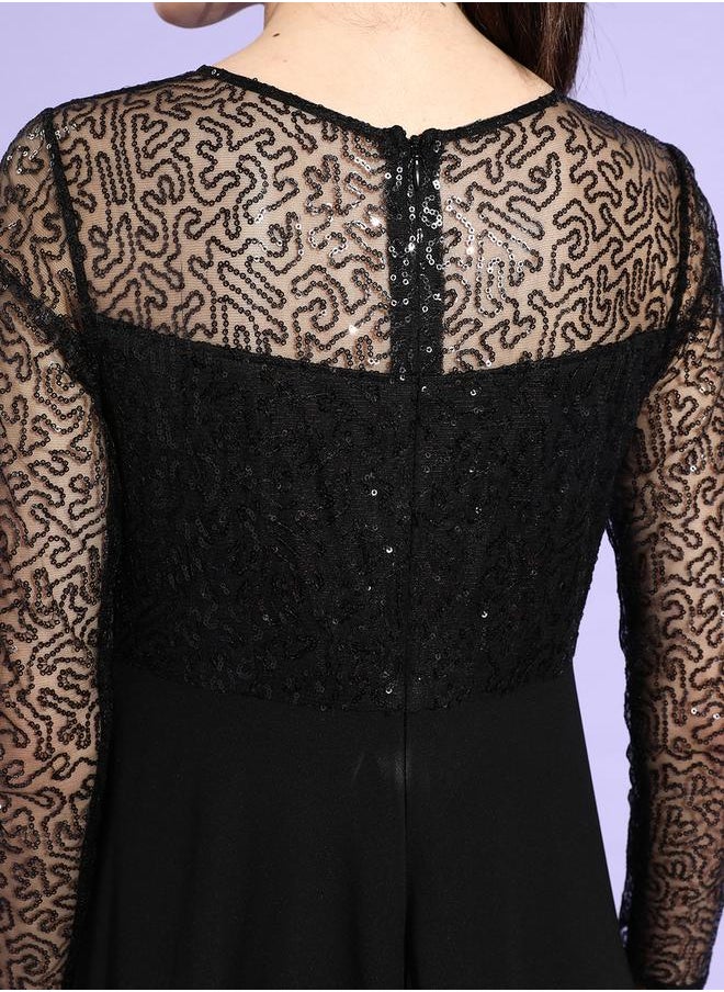 Miss Chase Lace Bodice Gown Dress  - Image 4