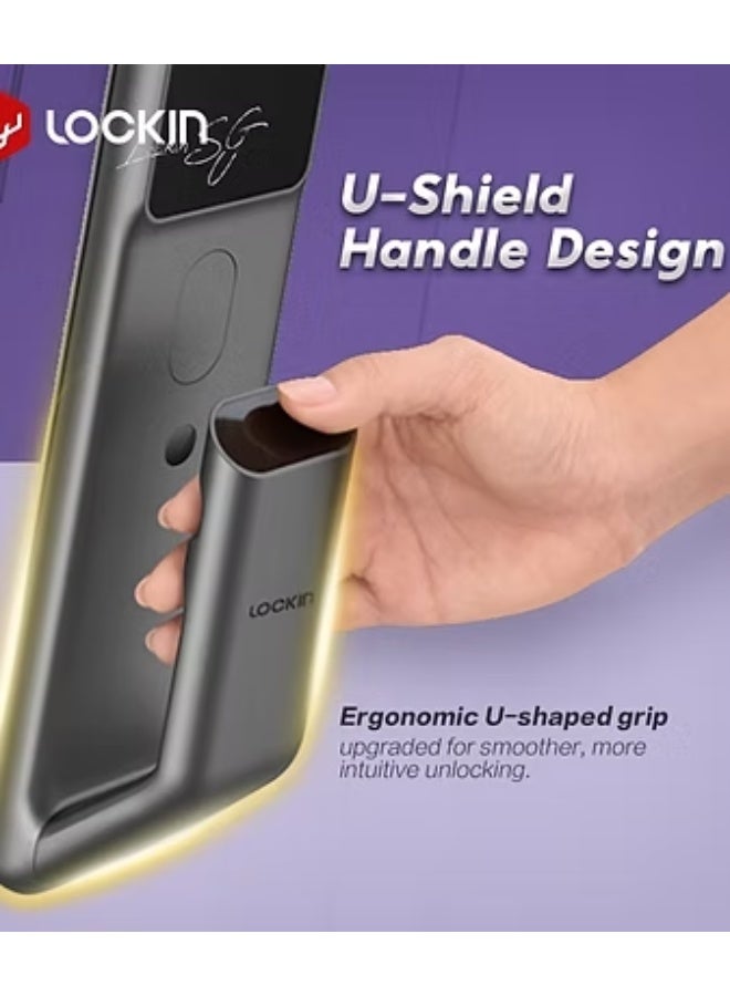 LOCKIN S5 Finger Vein Recognition Smart Lock - Image 4