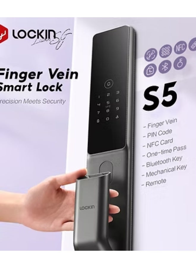 LOCKIN S5 Finger Vein Recognition Smart Lock - Image 2