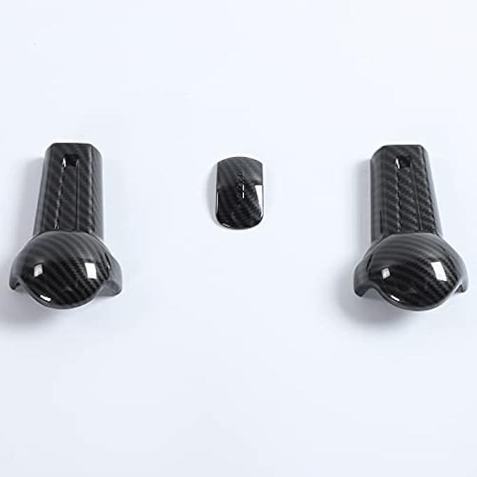 ريحني ملحقات الداخل لغطاء مقبض ناقل الحركة من ألياف الكربون RTTCZ لفورد موستانج 2015 2016 2017 2018 2019 2020 2021 - Image 4