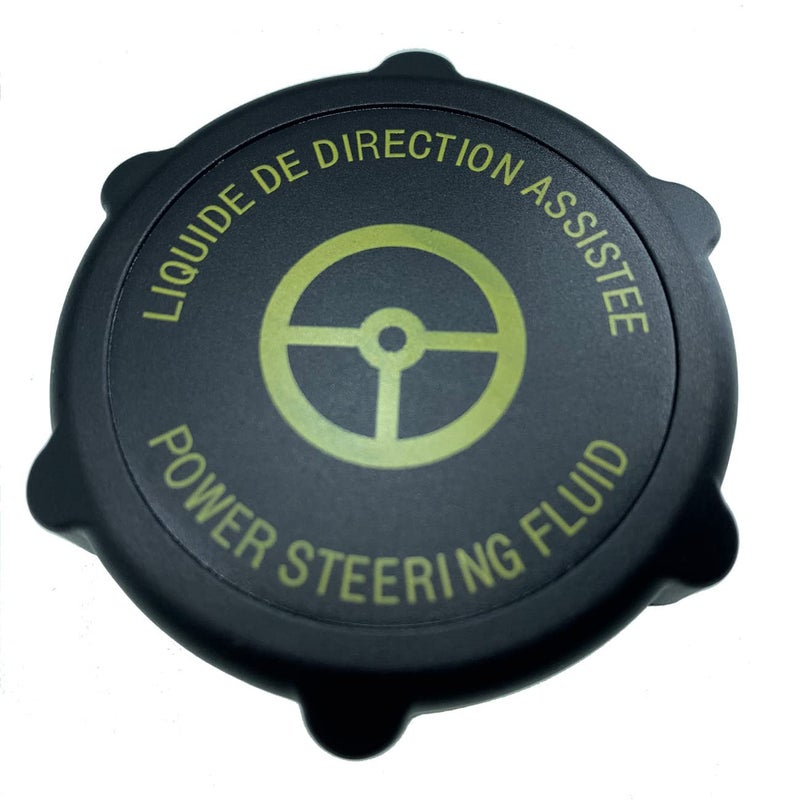bekelan Power Steering Oil Fluid Reservoir Tank Cap Cover For Ford Focus Fiesta Fusion Ka Mondeo Escort C-Max Galaxy Transit Tourneo & Land Rover LR2, Power Steering Pump Cap Replace 97BG-3A006-BA LR000758  - Image 1