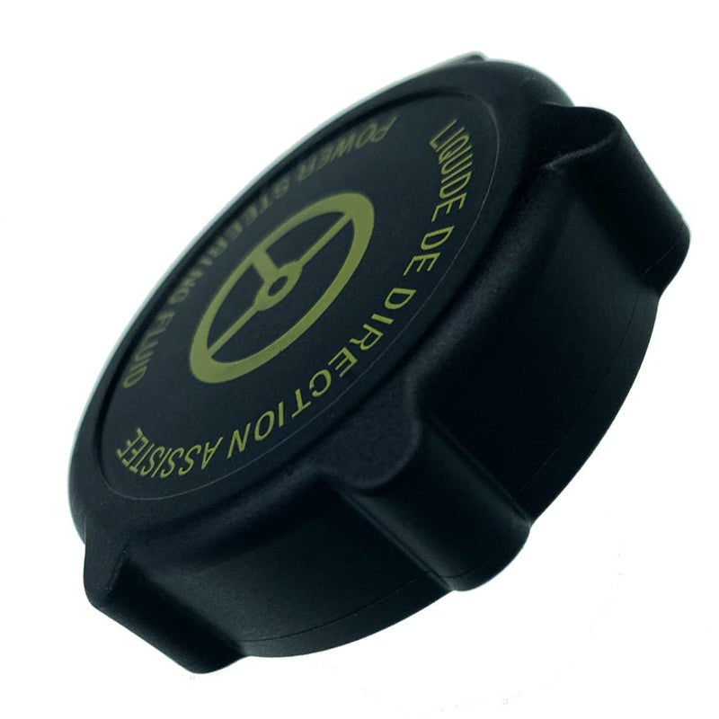 bekelan Power Steering Oil Fluid Reservoir Tank Cap Cover For Ford Focus Fiesta Fusion Ka Mondeo Escort C-Max Galaxy Transit Tourneo & Land Rover LR2, Power Steering Pump Cap Replace 97BG-3A006-BA LR000758  - Image 2