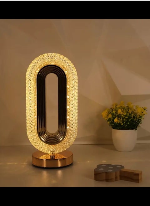 Ramadan Lamp Ramadan Light Crystal Table Lamp With USB 3 Color Changing Option Crystal Lamp LED Light Lamp With 3 Light Intensities Tactile Switch Desk Lamp Ramadan Decoration