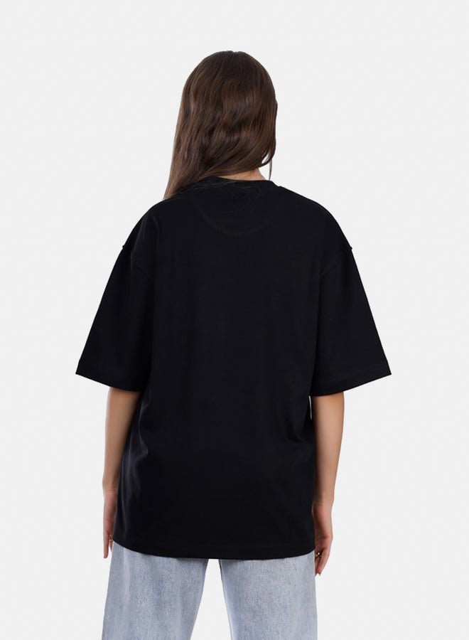 WHITE RABBIT Slip On Oversized Cotton T-Shirt  - Image 4