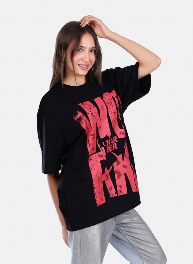 WHITE RABBIT Slip On Oversized Cotton T-Shirt  - Image 2