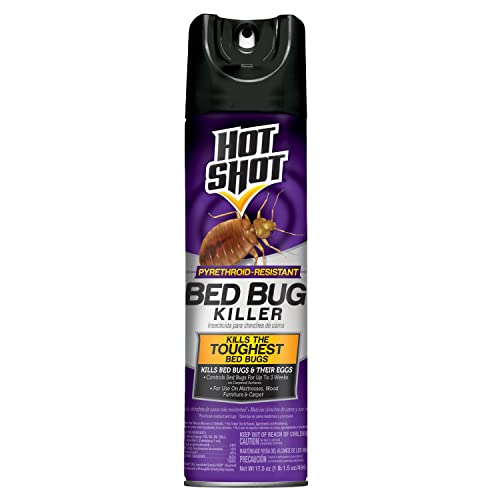 Hot Shot Bed Bug Killer Aerosol, Bed Bug Treatment, 17.5 oz - Image 1