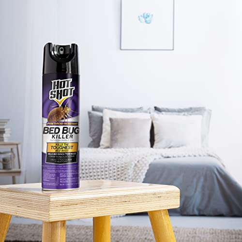 Hot Shot Bed Bug Killer Aerosol, Bed Bug Treatment, 17.5 oz - Image 5