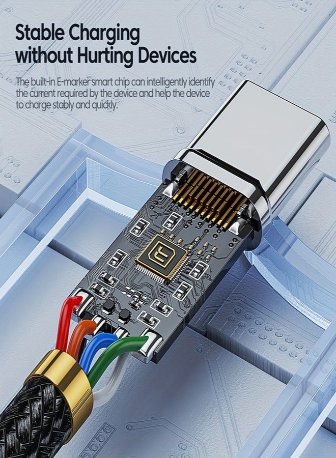 Toocki C-C 60w, Data Cable, 1m, Blue - Image 3