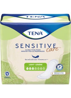 Tena TENA Intimates Ultra Thin Light Bladder Leakage Pad for Women, Light Absorbency, Regular Length, 2 Pack 60 Total 