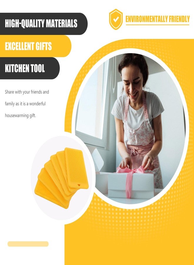 Yardenfun Gnocchi Maker Board Set 6 Plastic Pasta Making Boards 4.92X2.95In Household Gnocchi Tool Lightweight Portable Pasta Maker Kitchen Gadget - Image 3