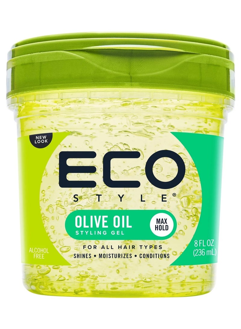 Eco Style Olive Oil Hair Styling Gel 236ml