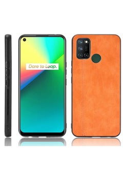 Case Cover For Realme C17/Realme 7i Shockproof Sewing Cow Pattern Skin PC + PU + TPU Case Orange - pzsku/Z7A89FA233E2ACE4AE5F6Z/45/_/1711247090/cf50b006-2f72-403b-8927-bddeb9d30ae8