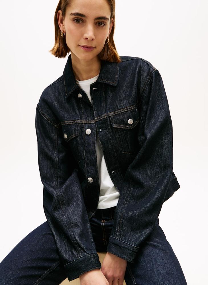 TOMMY HILFIGER Logo Denim Jacket - Image 3