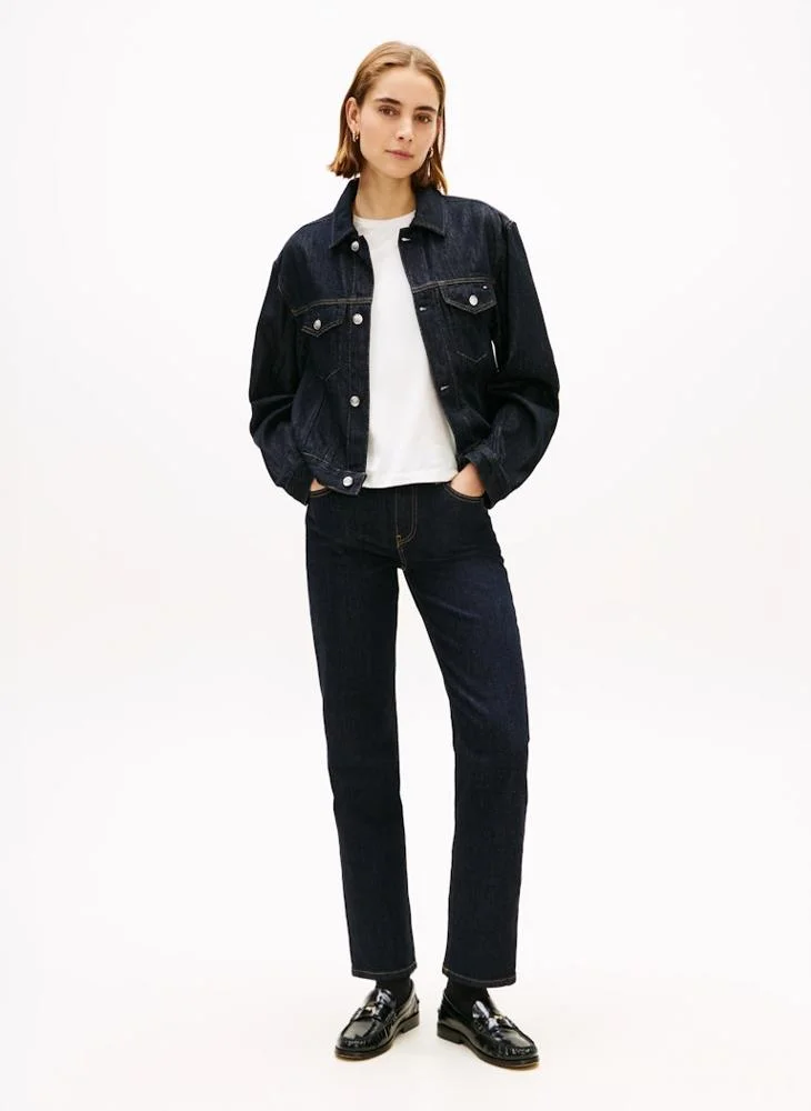 TOMMY HILFIGER  Logo Denim Jacket for Women | Best Price UAE