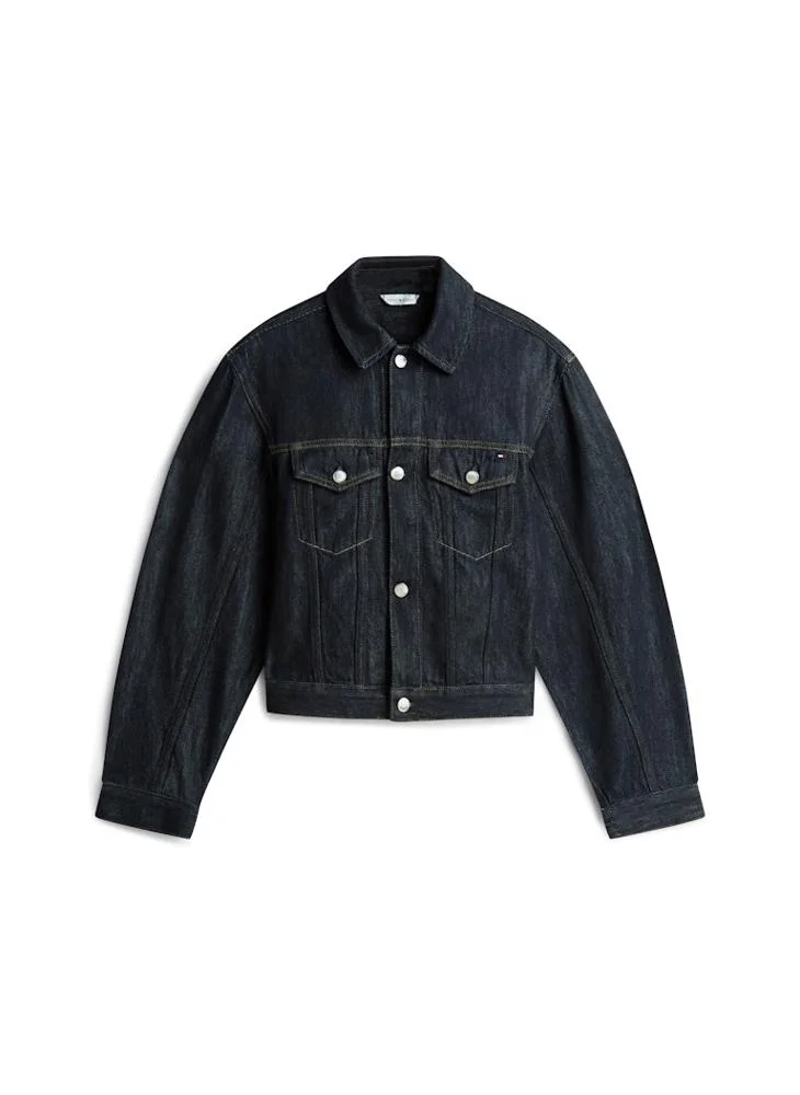 TOMMY HILFIGER  Logo Denim Jacket for Women | Best Price UAE