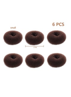 Extra Small Bun Makers for Kids, 6 PCS Chignon Donut Sock Forms for Girls, Mini Doughnut Shapers for Short and Thin Hair (2 Inch, Dark Brown) - pzsku/Z7A8A043A07770BD7506EZ/45/_/1731591671/43f4e5bd-dc26-44da-a9c8-5518f2030059