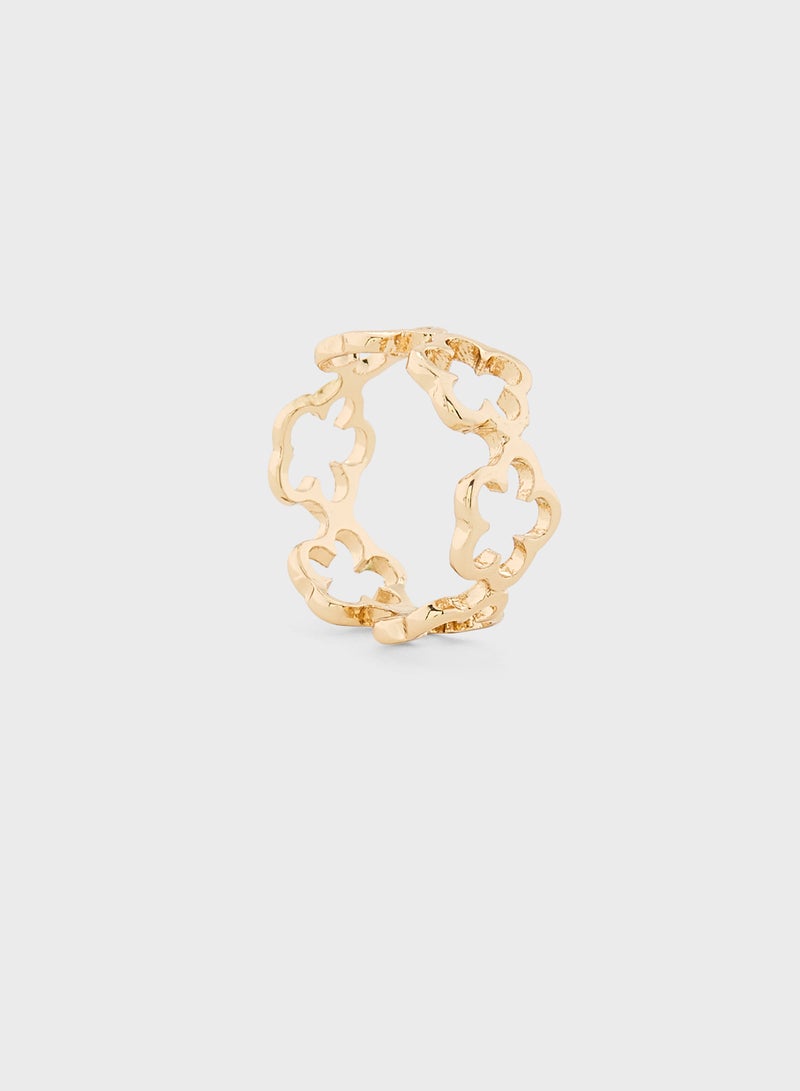 Ginger Floral Ring  - Image 2