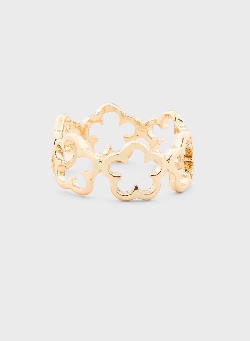 Ginger Floral Ring  - Image 3