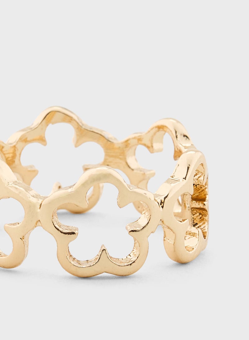 Ginger Floral Ring  - Image 4