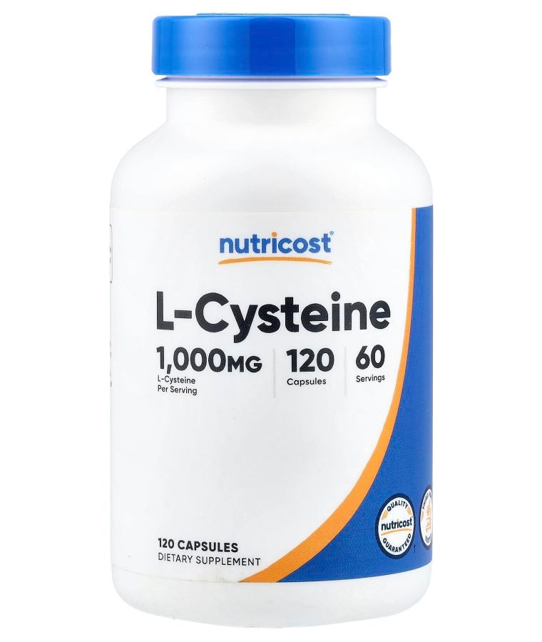 L-Cysteine 120 Capsules (500 mg per Capsule)