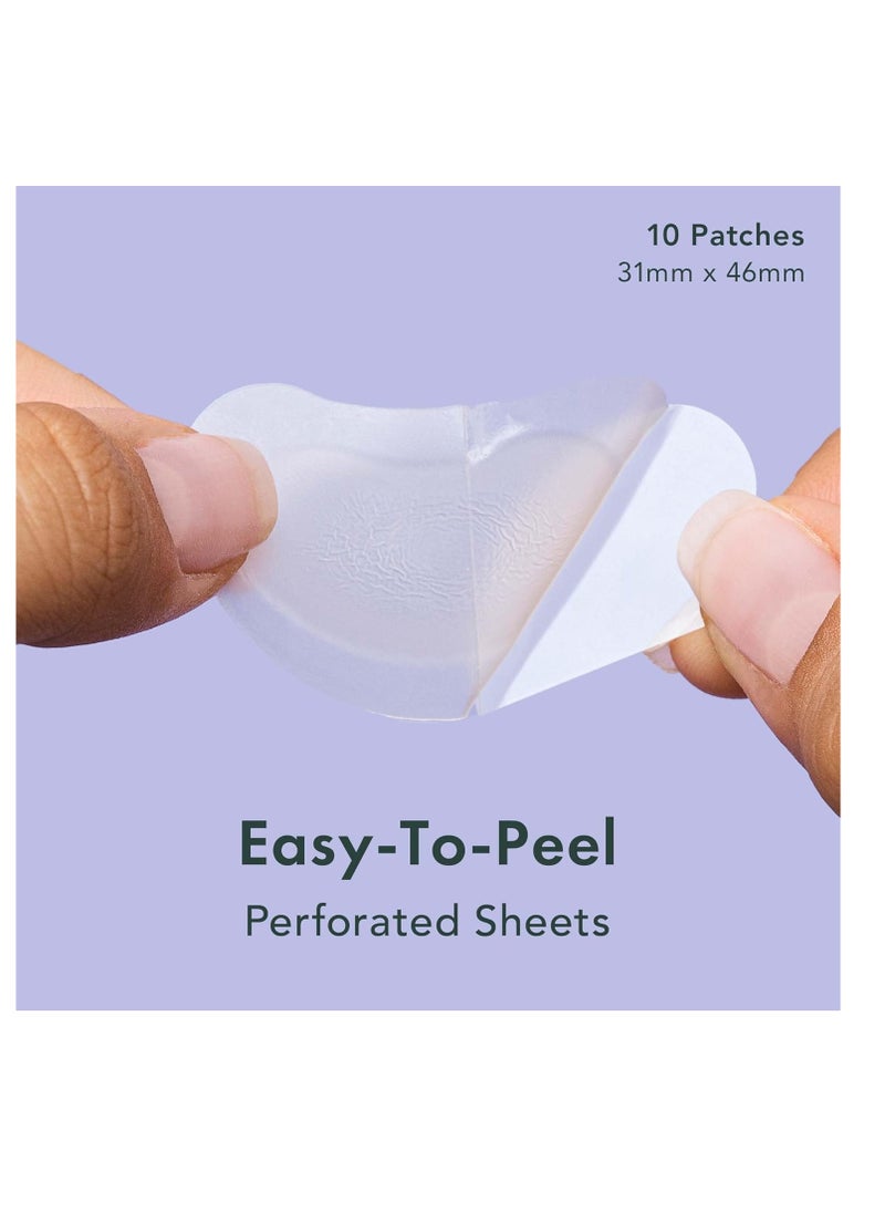 Rael BEAUTY - Rael Pimple Patches, Miracle Patches Large Spot Control Cover - Hydrocolloid Acne Patches for Face, Strip for Breakouts, Zit, Blemish Spot, Facial Stickers, All Skin Types, Vegan (10 Count) - Image 1