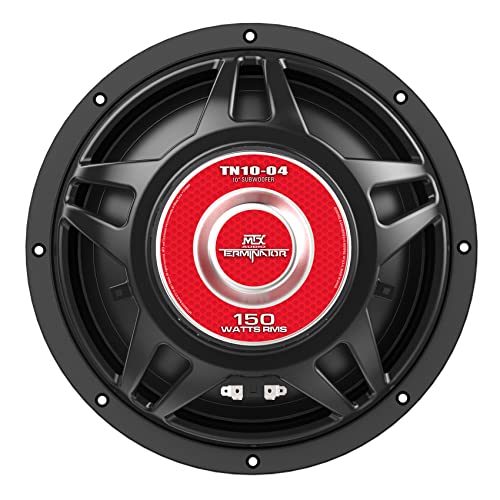MTX AUDIO MTX Terminator TN10-04 10 300 Watt 4 Ohm Car Audio Subwoofer Sub TN1004 - Image 3
