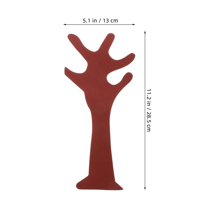 ملصقات جدارية من رغوة EVA 4 مجموعات ملصقات DIY ديكور الفصل الدراسي تصميم أوراق القطن الكرتوني - Image 3