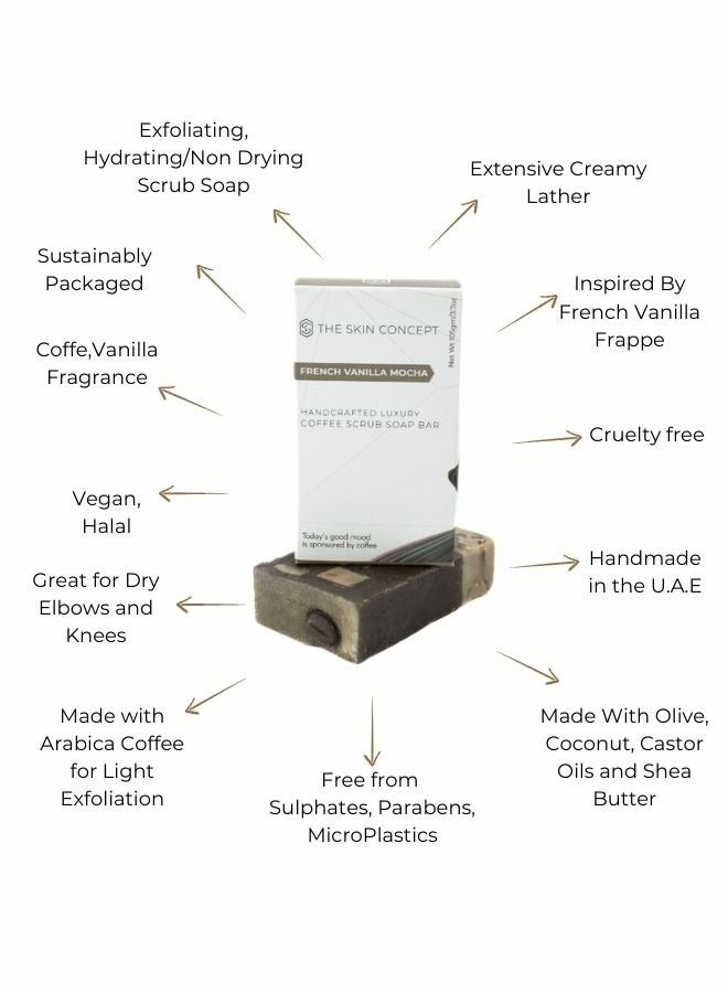 THE SKIN CONCEPT The Skin Concept Coffee Scrub Soap Bar - Image 3