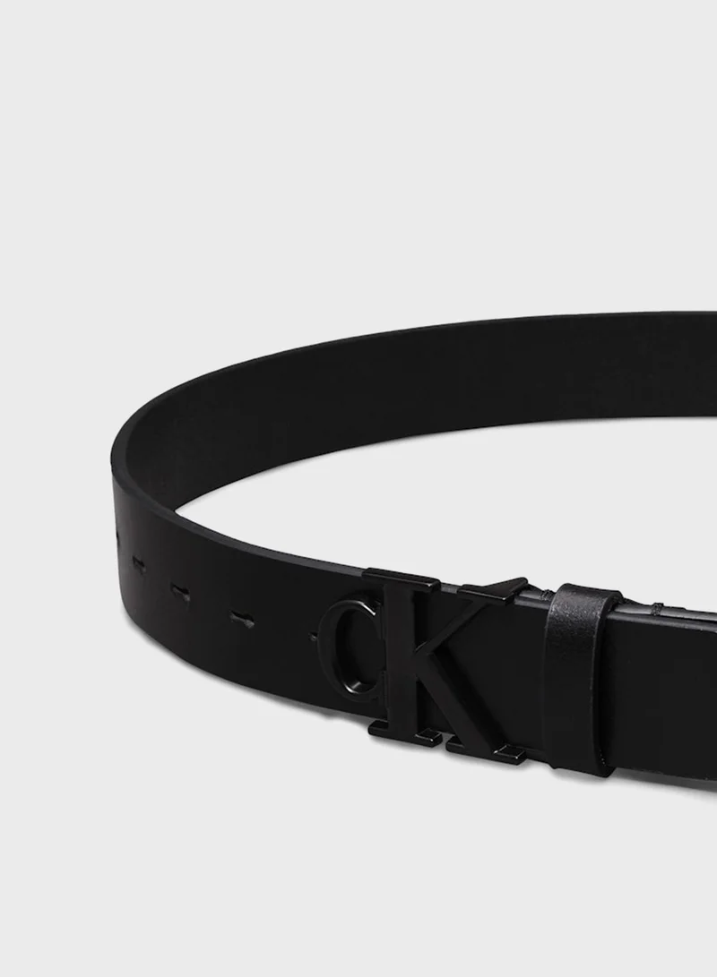 Calvin Klein Jeans Monogram Non Allocated Hole Belt