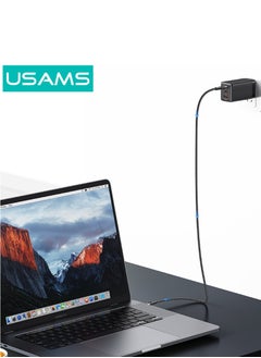 أوسامس كابل شاحن USB C بقوة 240 واط بطول 1.2 متر، كابل PD 3.1 من النوع إلى النوع C، سلك USB C للشحن السريع، نقل بيانات بسرعة 480 ميجا بت في الثانية لأجهزة MacBook Pro M3، iPad Pro 2022/Air 5، HP EliteBook، iPhone 16، Galaxy S24/S23 Ultra  - Image 3