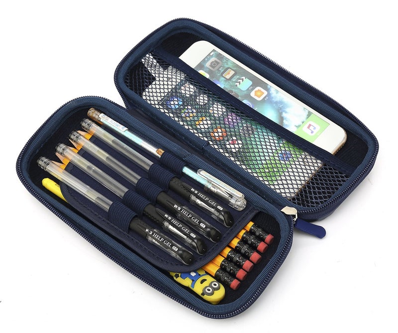 kayond Hard Pencil Case PC Hard shell case for executive fountain pen,apple pencil,ballpoint pen,stylus touch pen (Blue) - Image 4