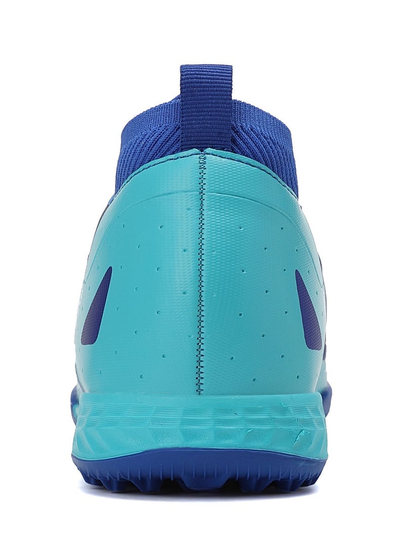 SKY WING Unisex Soccer Cleats Lightweight Lacing System IC/IN Sole Multi-Color face Men And Women Football Shoes with Ankle Support for Beginners to Advanced Players - Image 3