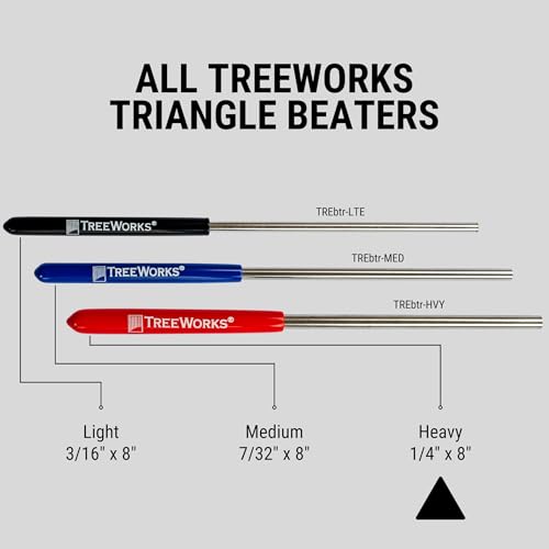TreeWorks Chimes Triangle Beater – MADE IN USA – Stainless Steel Striker – Professional Percussion Musical Instrument Accessory - Image 5