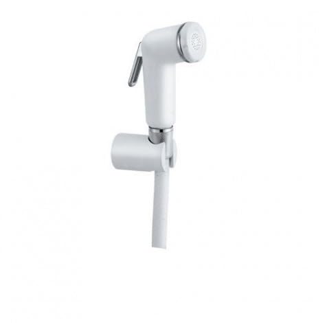ABS Health Faucet White Gun for BathroomToilet PVC Health Faucet PVC Health Spray Jet for Hygienic Cleaning Bathroom Toilet Cleaning Soap Dishes Cleaning Sink Corners - Image 3