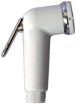 ABS Health Faucet White Gun for BathroomToilet PVC Health Faucet PVC Health Spray Jet for Hygienic Cleaning Bathroom Toilet Cleaning Soap Dishes Cleaning Sink Corners - Image 2