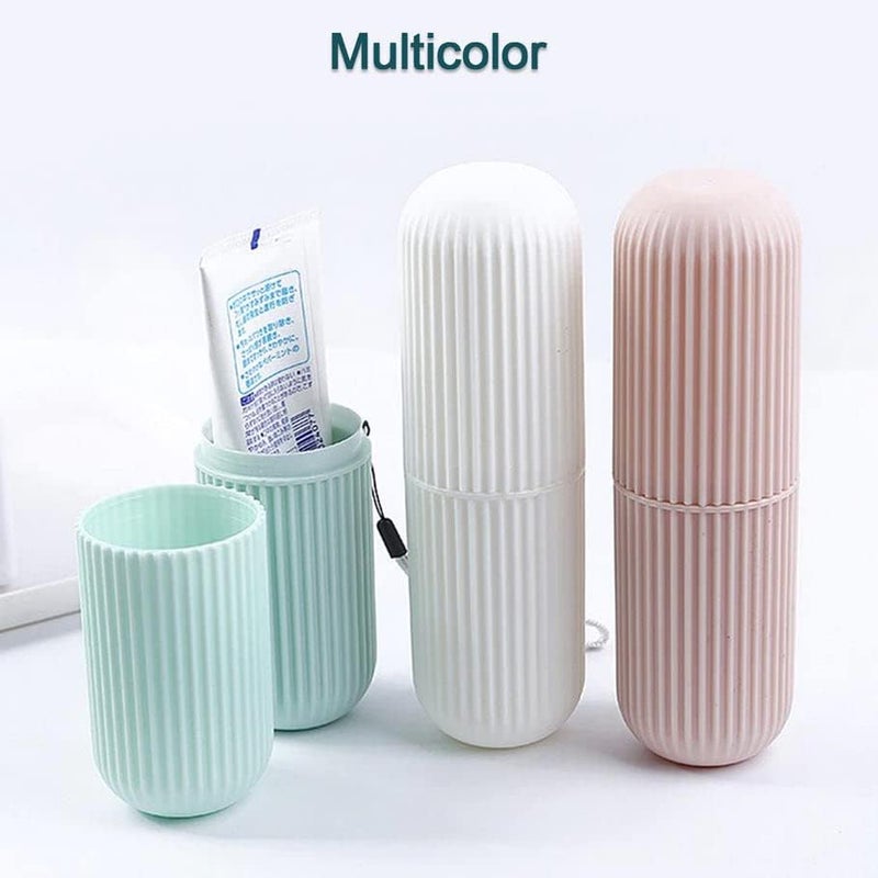 LEMBOSE Travel Soap Case and Toothbrush Container - Waterproof Shower Dish With Convenient Handle, Anti-Bacterial for Traveling, Camping, etc. - Image 5