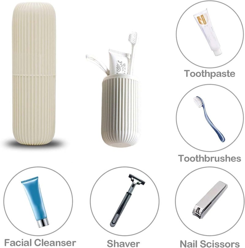 LEMBOSE Travel Soap Case and Toothbrush Container - Waterproof Shower Dish With Convenient Handle, Anti-Bacterial for Traveling, Camping, etc. - Image 2