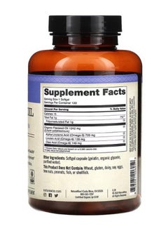 NatureWise Flaxseed Oil 120 Softgels  - Image 2